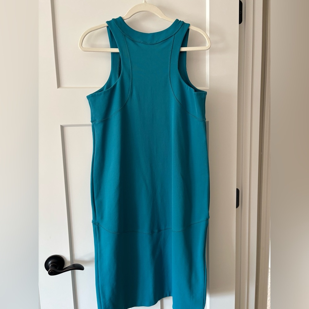 MaxMara Blue‎ Sleeveless Halter Sheath Dress - Picture 3 of 5